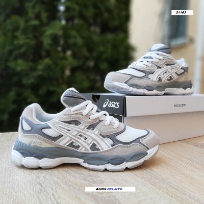 ASICS GEL-NYC белые с серым, Размер 36