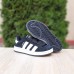Adidas Campus черные с белым, Размер 40