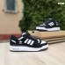 Adidas Forum 84 Low Black Suede White чорні з білим, Розмір 38