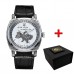 Awarder 021-3D Скелетон Не забуду дом Silver-White
