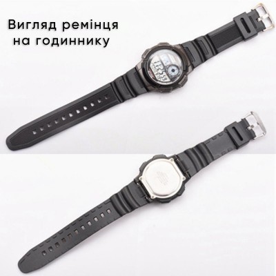 Ремешок для Casio G-Shock AE-1000/1200 Gray BK
